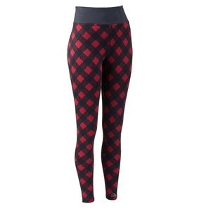 Women's L.L.Bean Midweight Base Layer Printed Pants